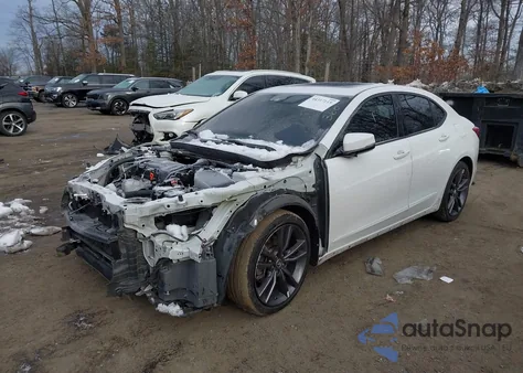 2019 Acura Tlx Tech A-Spec Pkgs z USA, uszkodzony, nr VIN 19UUB1F67KA002064
